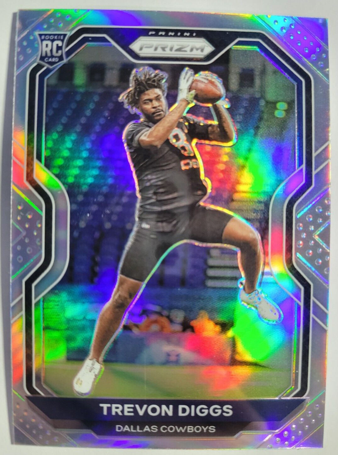 Trevon Diggs 2020 Panini Prizm #335 Silver Rookie Card Dallas Cowboys