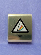 Boy Scout BSA Arts Metal Belt Slide Clip Skill Award Loop Art Badge Slide