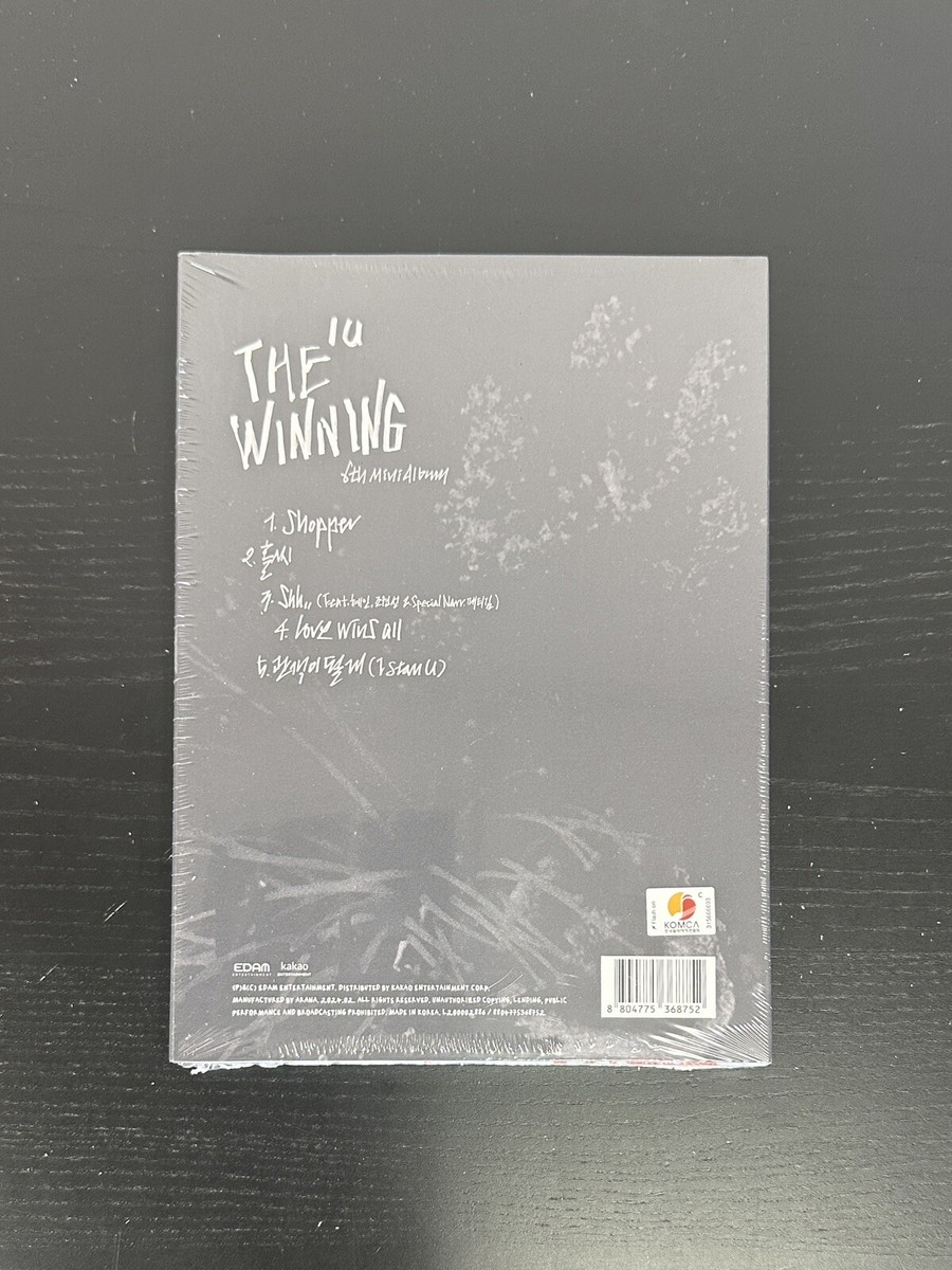【直筆サイン入り】 IU The Winning U WIN Ver. サイン 直筆サイン入り】 IU The Winning U WIN Ver. サイン