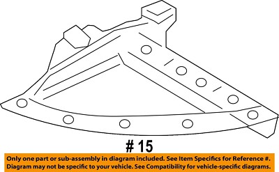 MAZDA OEM 16-18 CX-9 Fender-Deflector Shield Right TK4856114A | eBay