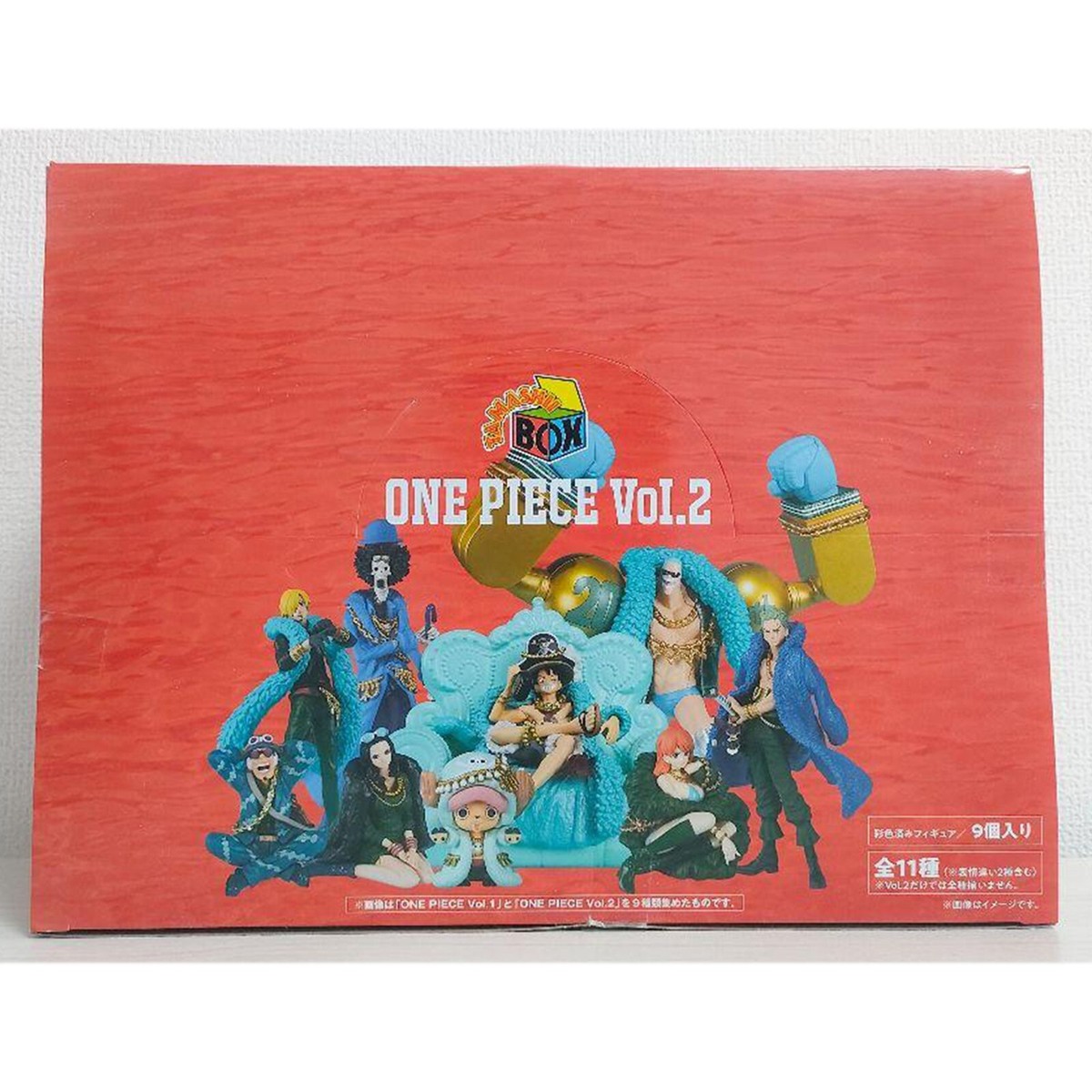 TAMASHII BOX ONE PIECE Vol.2 Figure Luffy Zoro Nami Chopper Usopp