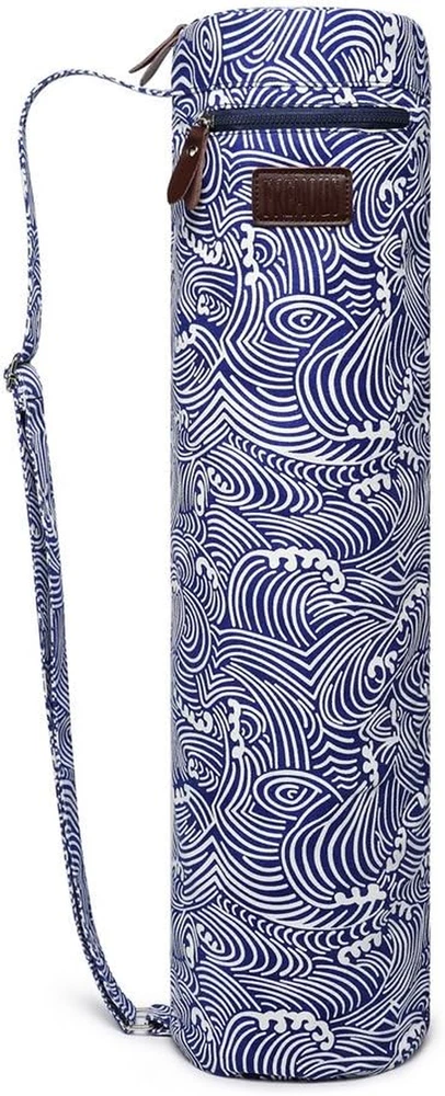 Sleek Full-Zip Yoga Mat Bag with Dual Storage Pockets for Easy Carrying