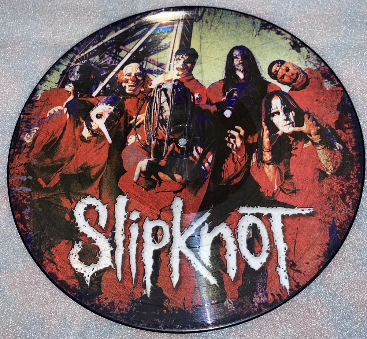 SlipknoT, Self Titled, First Press, 12” Picture Disc, Mint SlipknoT, Self Titled, First Press, 12” Picture Disc, Mint