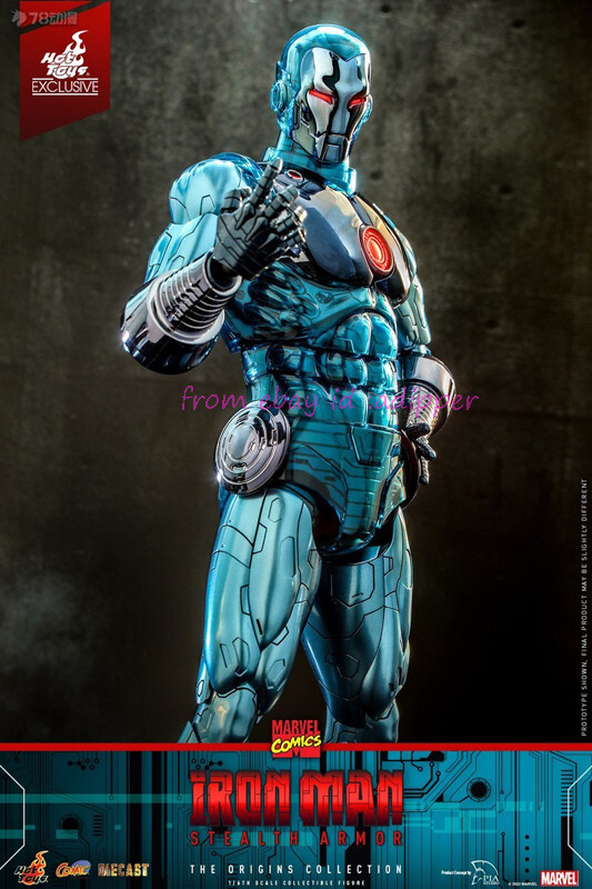 HotToys Cms012d46 1/6 The Origins Collection: Iron Man Stealth
