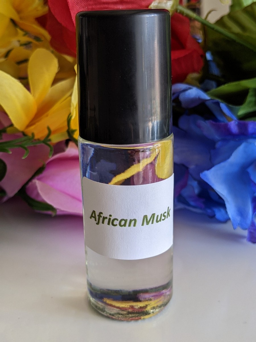 Pure African Musk Perfume 30ml, oz Roll On Fragrance Body Oil