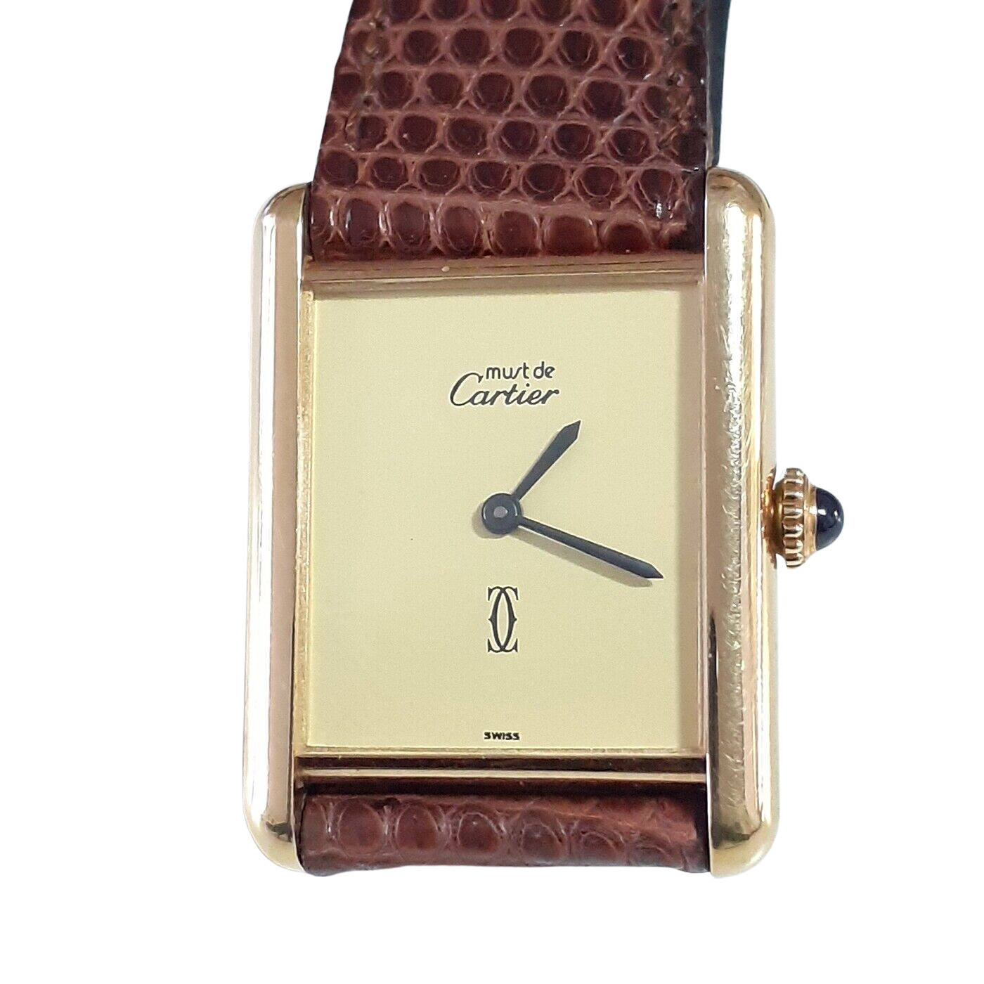 Cartier Must de Cartier 21 - 31 mm, Stainless Steel, Yellow Gold