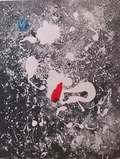 Joan Miro  "Album 19, Plate 10"  Limited Edition Offset Lithograph 1975 , Matted