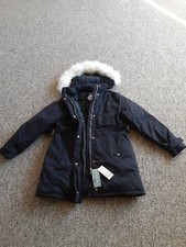 Spire By Galaxy Women's Jenar Black Heavyweight Coat Jacket Size Large New