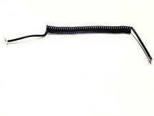 Coiled microphone cord for communication mobile radios 1 pc