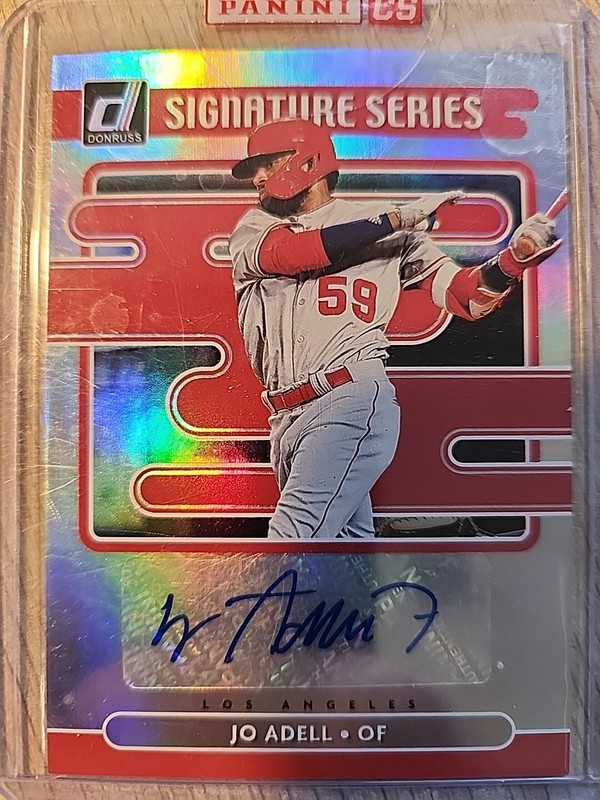 2020 Panini Donruss Baseball Jo Adell SIGNATURE SERIES 