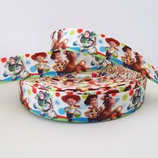 Per Metre - Toy Story 22mm - Printed Grosgrain Ribbon/ Cake / Hair Bow / Craft