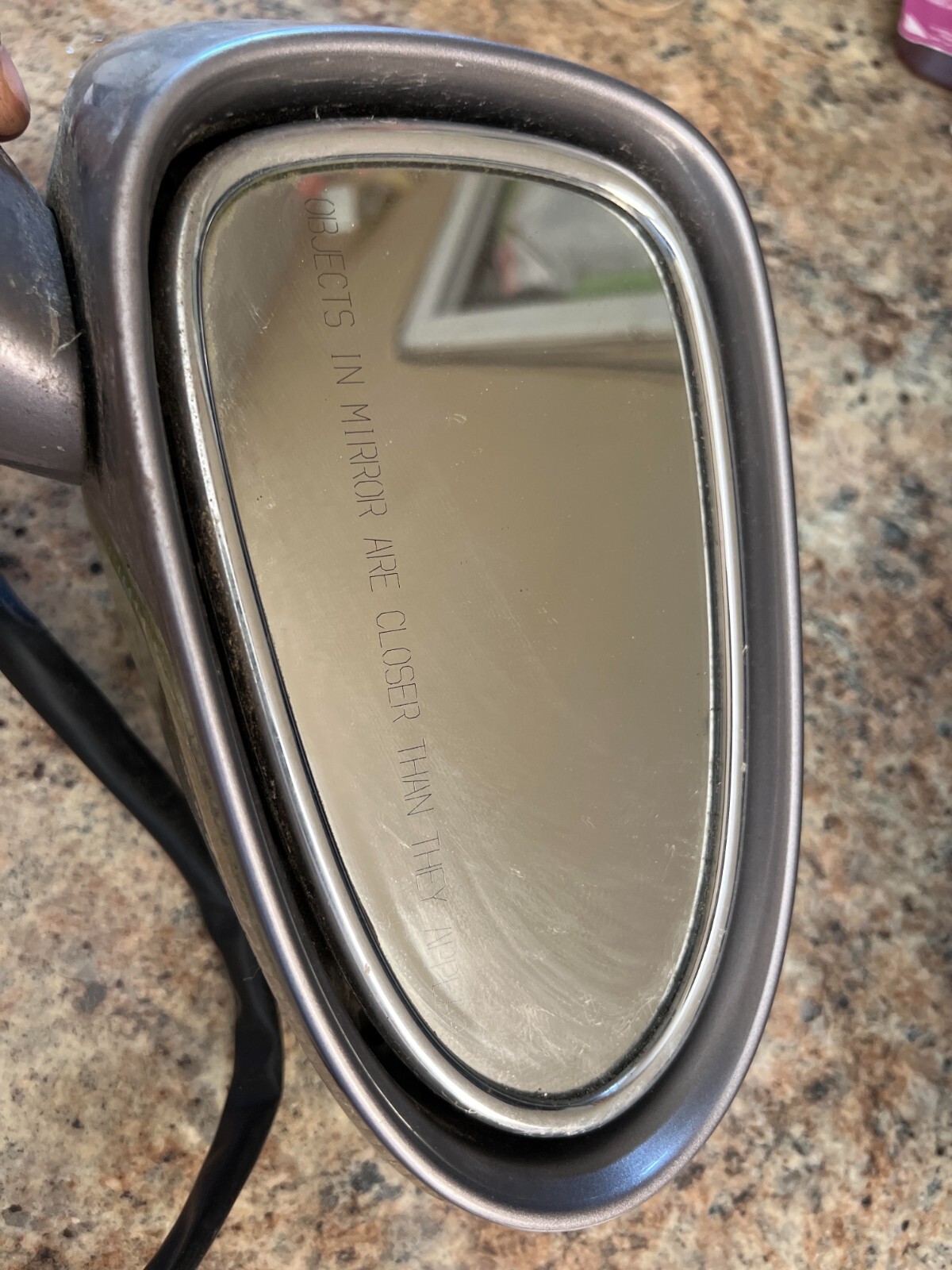 2004-2008 BENTLEY CONTINENTAL GT COUPE RIGHT SIDE MIRROR SILVER PART # 213855056