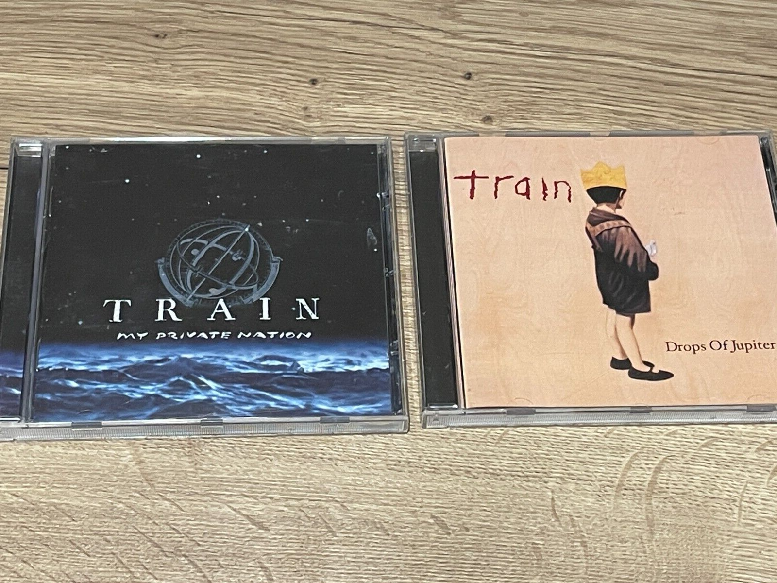 Train - 2 CD Albums - Drops of Jupiter 2001 & My Private Nation 2003 Sony Music
