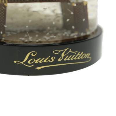 LOUIS VUITTON Trunk Tower Eiffel Tower Snow Globe Clear N99229 LV