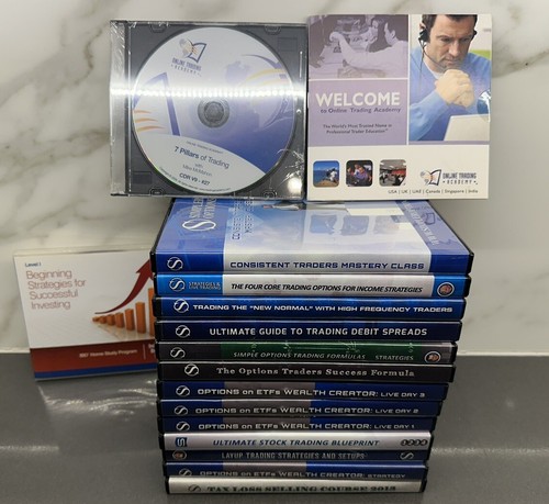 Lot of 16 Trading Stocks & Option DVDs - Technical Analysis - $3000 ...