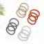 12PCS-Rubber-Telephone-Wire-Hair-Ties-Spiral-Slinky-Hair-Head-Elastic-Bands-Lots miniatuur 3