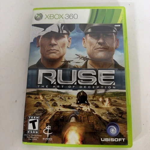 R.U.S.E. RUSE The Art Of Deception (Microsoft Xbox 360, 2010)
