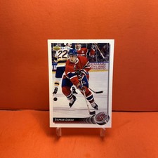 1992-93 Upper Deck Stephan Lebeau #213 EX🦄