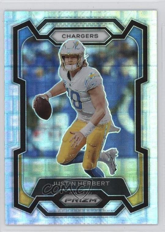 2023 Panini Prizm Pandora Prizm 187/400 Justin Herbert #158 01nw