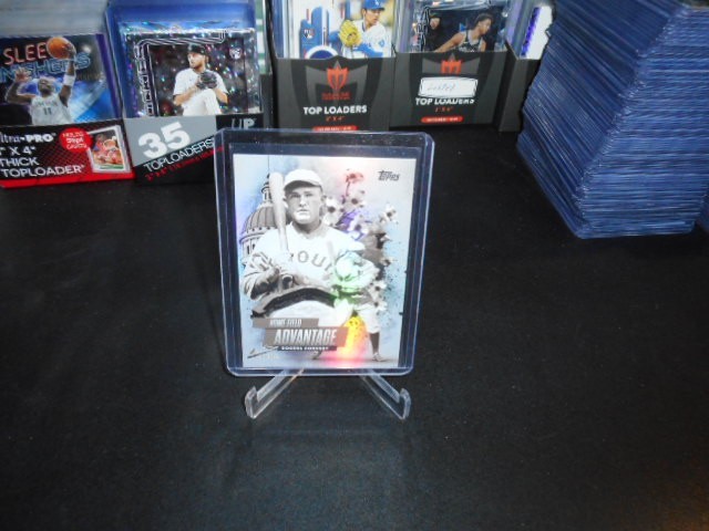 2025 TOPPS UPDATE SSP LEGENDARY HOME FIELD ADVANTAGE ROGERS HORNSBY CARD NICE!