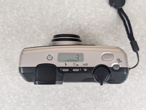 Pentax Espio 738S 35mm Film Point and Shoot Camera Silver Tested & Working EUC - Picture 6 of 8