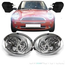 Mini Cooper R50 R52 R53 Scheinwerfer Set Links Rechts 04-06 Facelift inkl. Motor