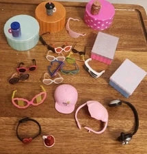 LOL Surprise Doll Sunglasses Shades Glasses Headphones Hat Bottles 25 Piece 
