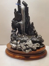 Vintage CHILMARK PEWTER SCULPTURE FIGURINE Cool Waters J.J. Barnum 1987-16