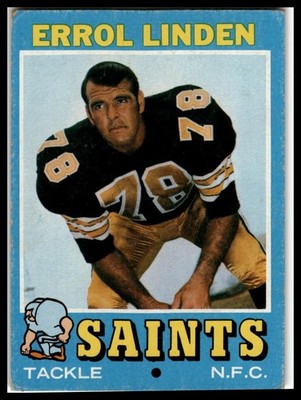 1971 Topps #117 Errol Linden
