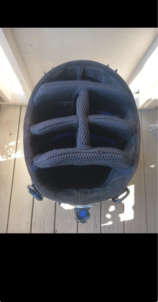 Bolsa de golf de pie NIKE 6 vías superior doble correa con sistema de correa giratoria Foto 2 de 4