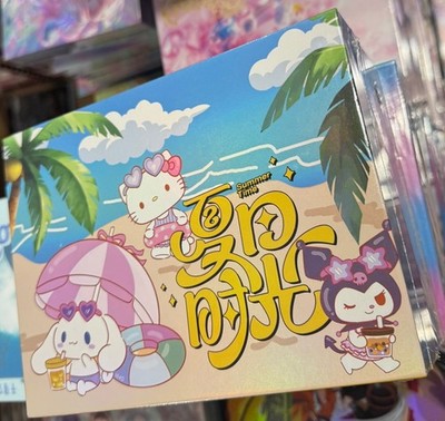 Sanrio Doujin Trading Cards Cute CCG 12 Pack Box Summer Time
