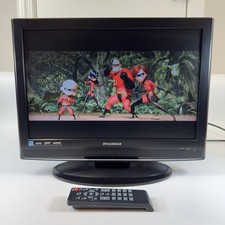 Sylvania LC195SL9A 19" LCD TV 720 HP RGB/HDMI/VGA/RCA Retro Gaming w/ Remote