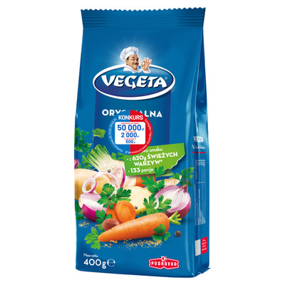 5901315056230 Vegeta Przyprawa warzywna do potraw 400 g PODRAVKA