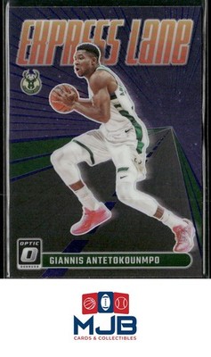 2023-24 Donruss Optic Giannis Antetokounmpo Express Lane Holo #23
