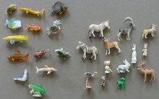 Lotto vecchi animali selvatici pesci anni 60