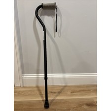 CVS Health Adjustable Black Cane Gel Grip