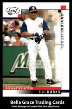 2003 Donruss Leaf Ellis Burks #36 Cleveland Indians MLB Baseball 