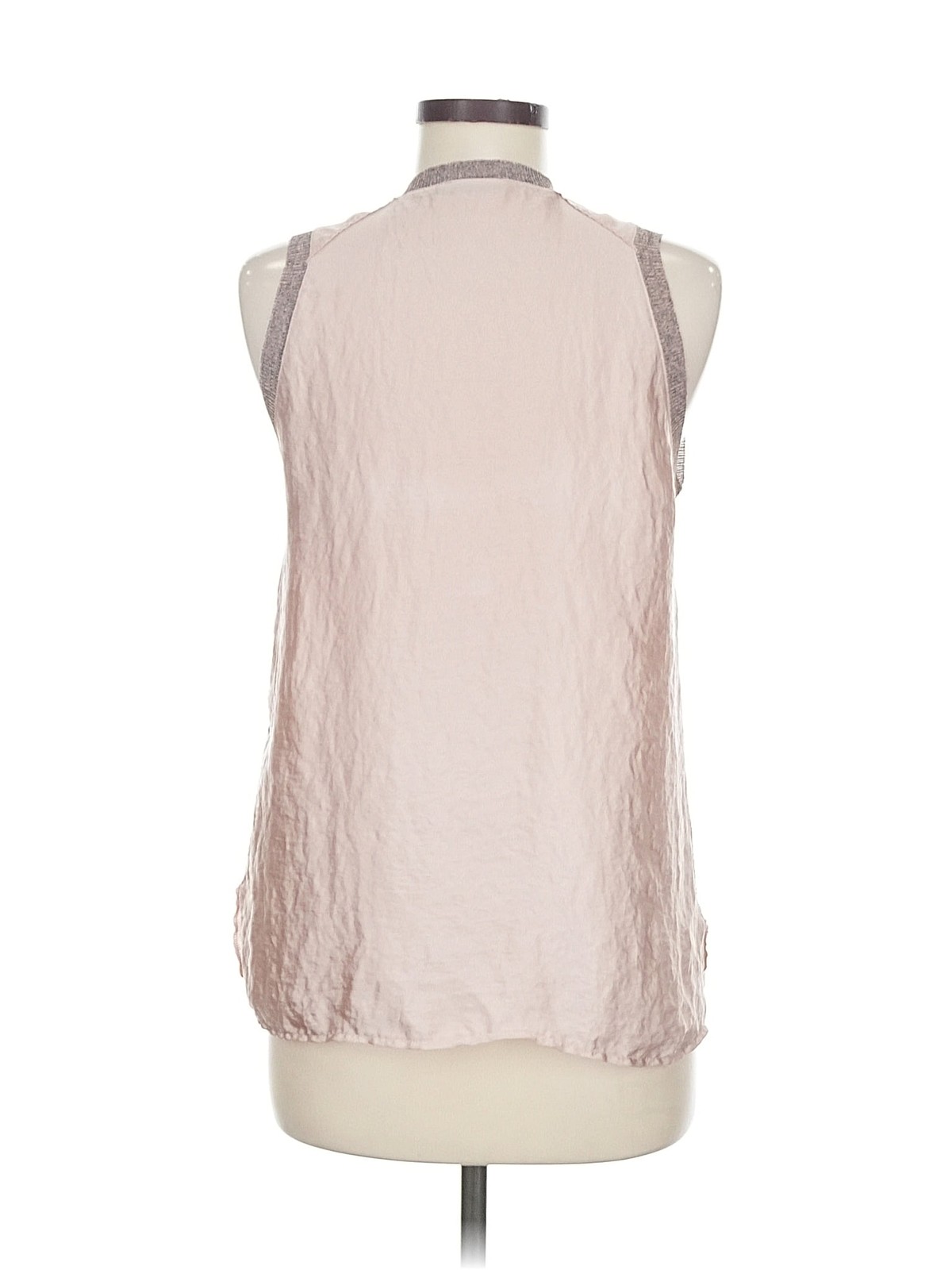 Zara W&B Collection Women Pink Sleeveless Blouse M thumbnail 2
