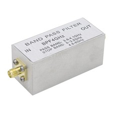 4GHz Bandpass Filter BPF with SMA Female Connector 50ohms Impedance RF Accessory