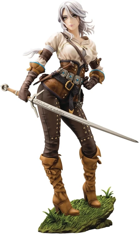 Kotobukiya The Witcher Bishoujo Ciri 1/7 Scale Figur Statue USA Verkäufer