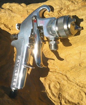 #ad Devilbiss JGA 510 797FX Pressure Feed Spray Gun with 1.1 Fluid Tip and Needle $629.00