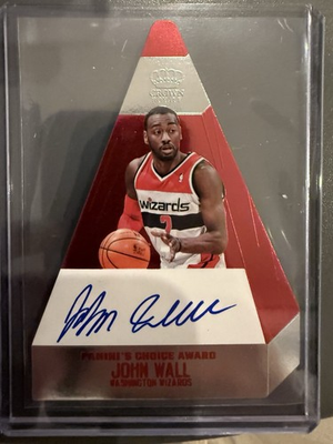 #ad Panini 2013 14 Preferred Panini#x27;s Choice John Wall Auto #05 20 Wizards $89.99