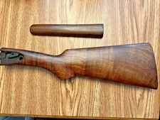 LC Smith 12 Gauge Shotgun Stock and Forend Used for Parts and Repair