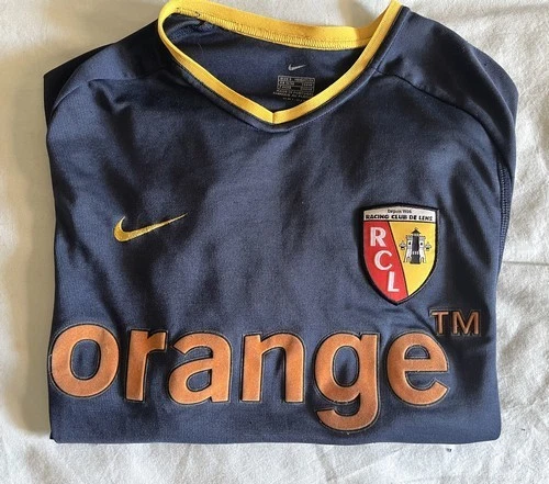 LENS MAILLOT Lens maillot extérieur saison 2001 TAILLE M ou petit L - Photo 1/4