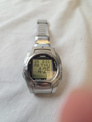 Vintage CASIO Color Wrist Camera Digital Watch WQV-3 Model 2411