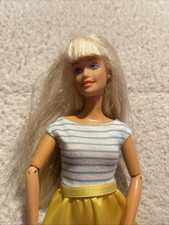 Barbie Doll Vintage 1998 Rubber Bendable Legs, Articulate Arms Mattel #622