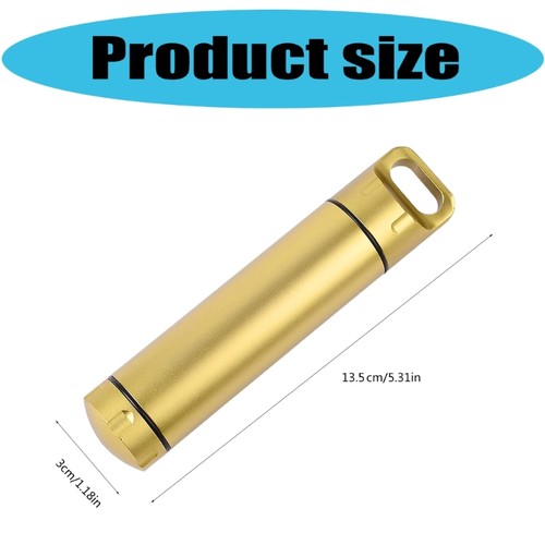 Compacts Waterproofed Outdoor Canister Storage Container Seal Bottles - Picture 8 of 12
