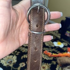 GAP Brown Genuine Leather Belt Womens - Size L