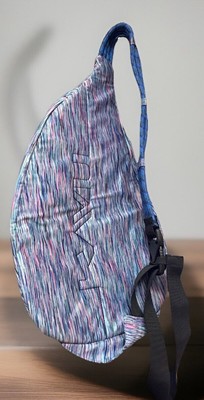 Kavu Backpack Unisex 11x18 Blue Purple Rope Sling Adjustable  display picture 3