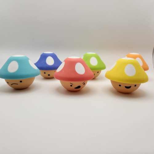 Sassy Toys Moody Matching Mushrooms 6 Feelings & Emotions Developmental Toy 